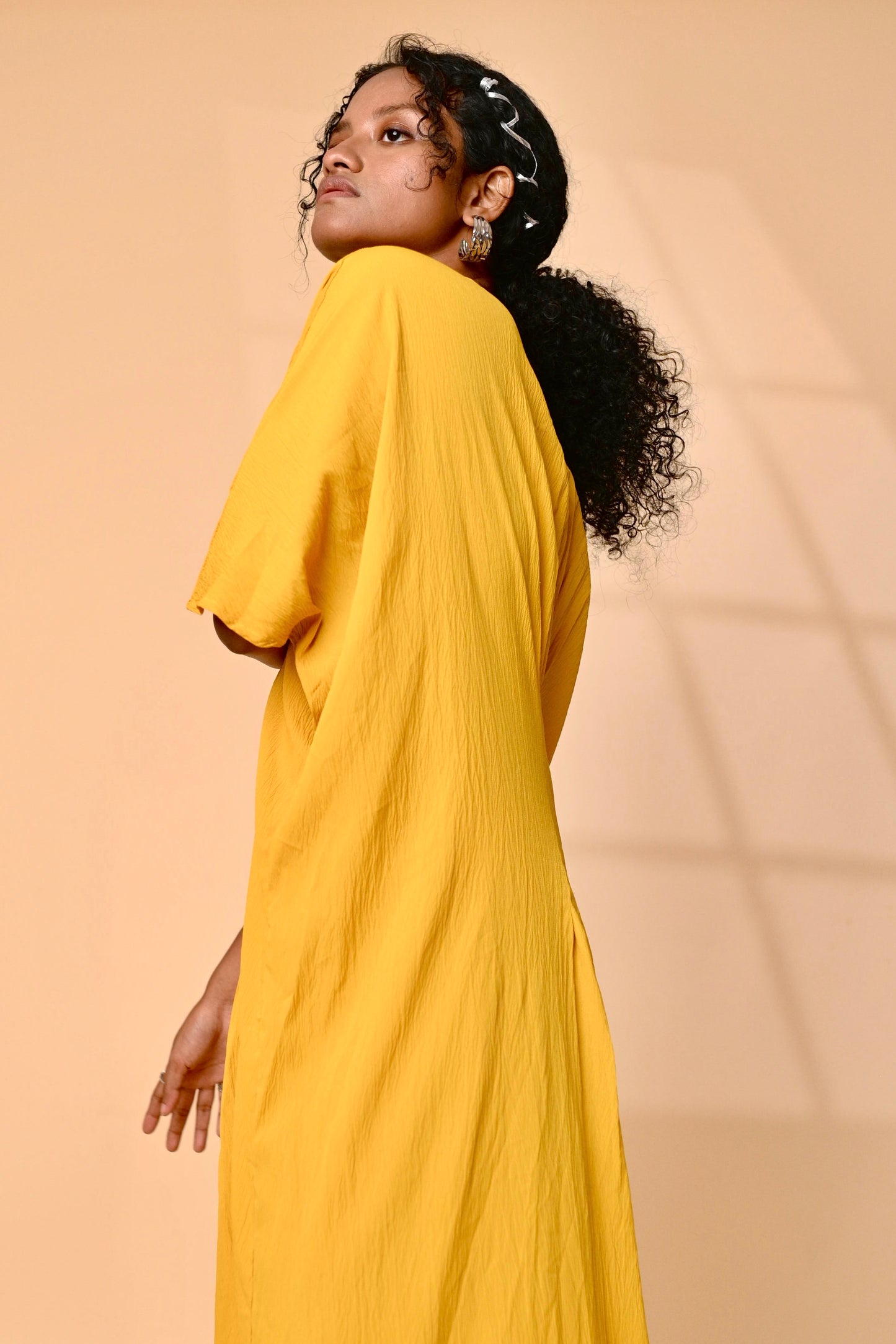 Sunshine pleated kaftan