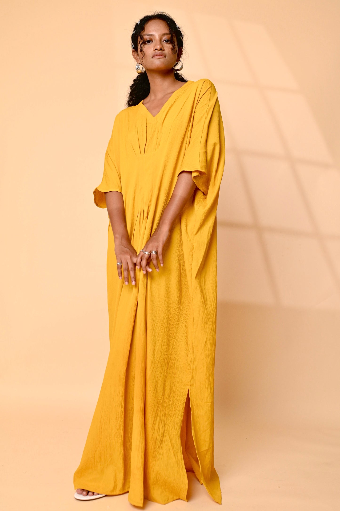 Sunshine pleated kaftan