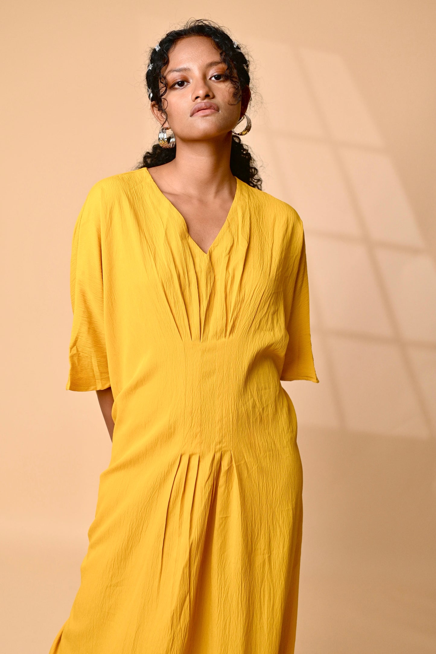 Sunshine pleated kaftan