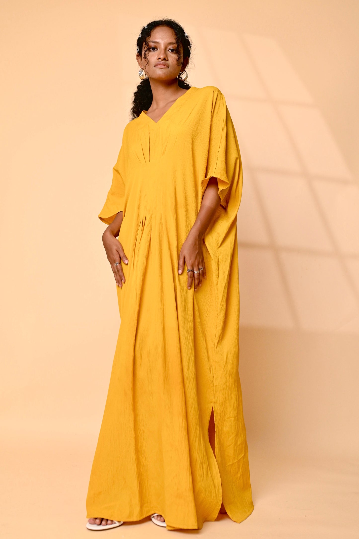 Sunshine pleated kaftan